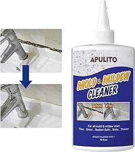 APULITO Home Mold Stain Cleaning Gel Mildew Cleaner Gel for Bathroom Kitchen Household