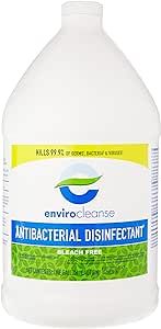 ENVIROCLEANSE-A Liquid Disinfectant | 1 Gallon Jug | Hypochlorous Acid Formula Contains No Bleach or Harsh Chemicals | Home, Office, Doctors Office | Kids & Pet Safe, Use On All Hard Surfaces