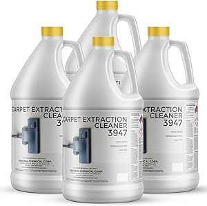 CarpetGeneral Carpet Extraction Cleaner - Water-Based Professional Deep Clean Carpet Cleaner Solution for Machine - Heavy Duty Stain Remover, Pet-Friendly, Ideal for Residential & Commercial Use